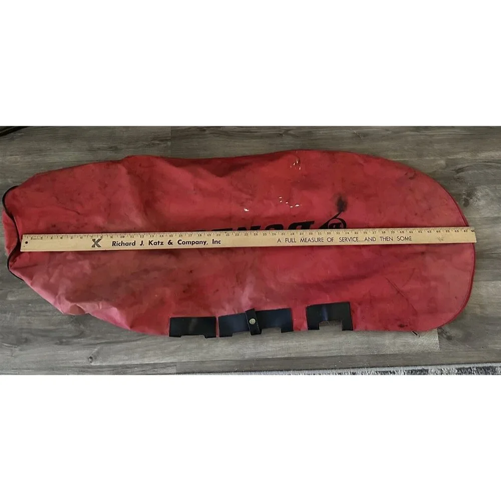 Red Dunlop Golf Club Bag Soft Travel Case